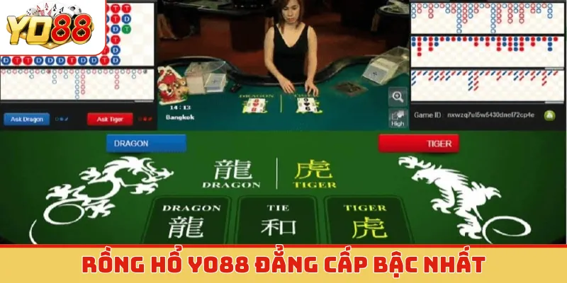 Rồng hổ Yo88 đẳng cấp bậc nhất